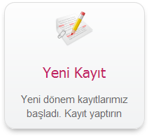 Yeni dönem kayıtlarımız başladı. Kayıt Yaptırın.